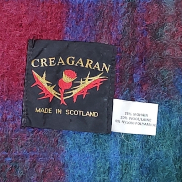 Creagatan Scottish tartan mohair throw - Picture 2 of 3